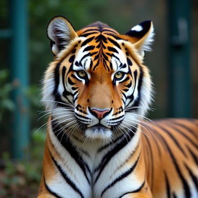 Majestic tiger in natural habitat