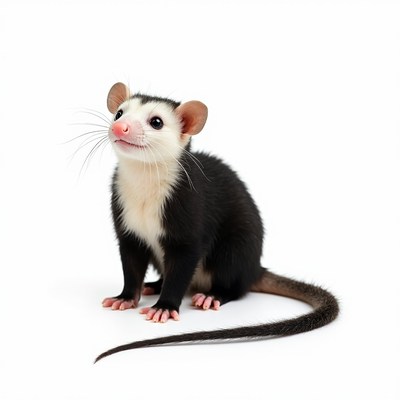 Cute animal in a bright setting