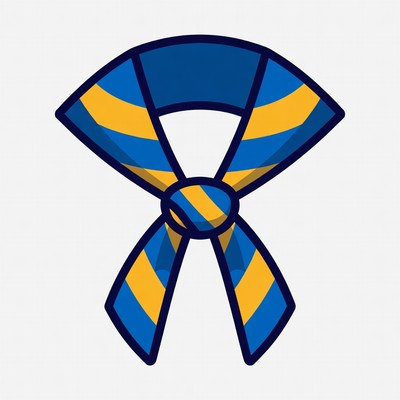 Colorful ribbon design for celebration