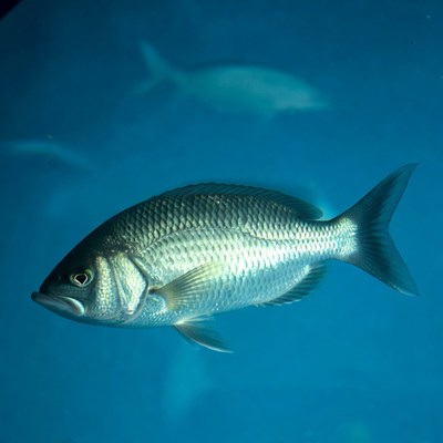 Fish swimming in clear water