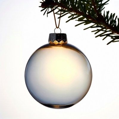 Decorative ornament hanging on a tree