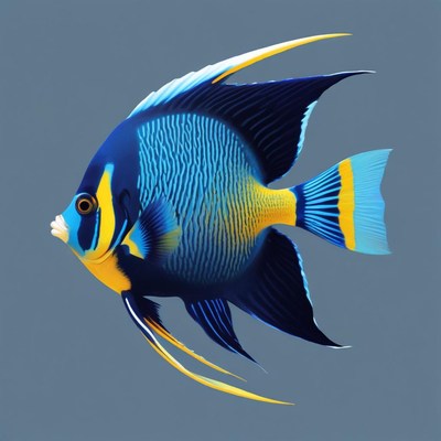 Colorful fish swimming in water