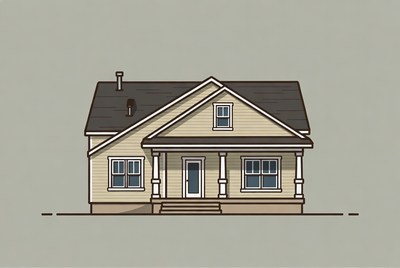 Home design in simple style