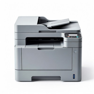 Printer on a clean surface