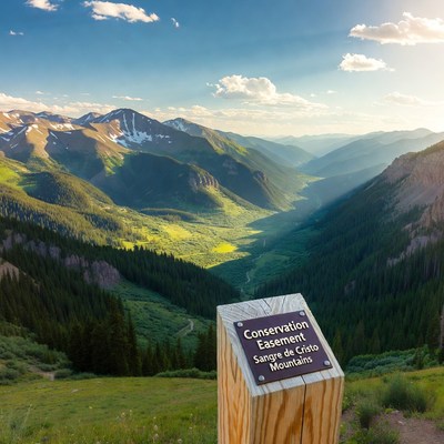 Scenic view of sangre de cristo mountains