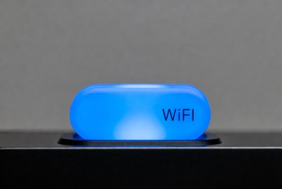 Wifi indicator light in a device