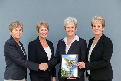 Women celebrate achievement with award