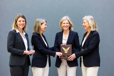 Women celebrate achievement together