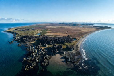 Coastal landscape during daytime view