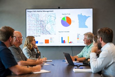 Meeting on habitat management in fergus falls