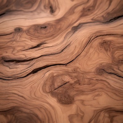 Close up of wood grain patterns
