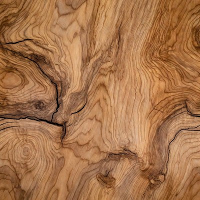 Wood pattern from natural source