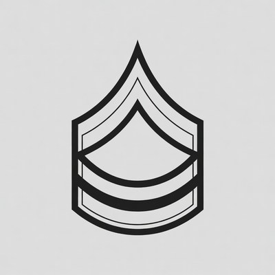 Military rank insignia design elements