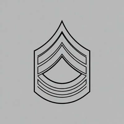 Sergeant first class rank insignia
