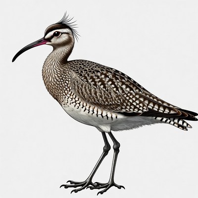 Bird standing in natural pose