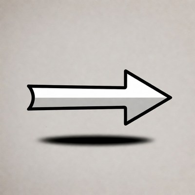 Simple arrow pointing right