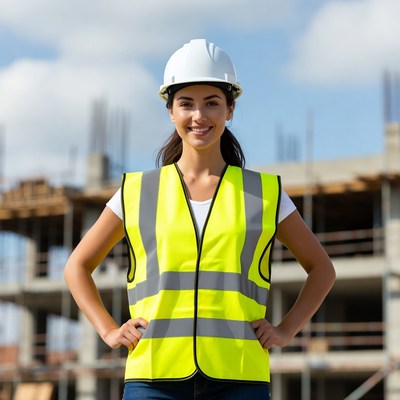 Construction worker at site