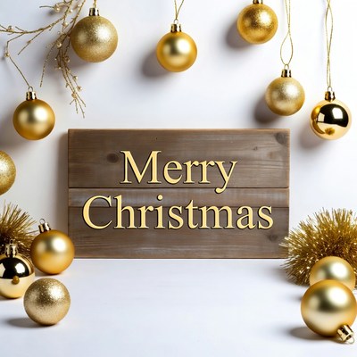 Festive decorations for holiday celebration