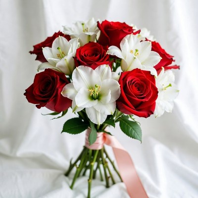 Flowers arranged for a special event