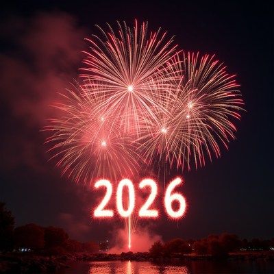 Fireworks mark new year celebration