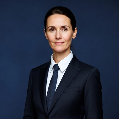 Business leader in dark suit