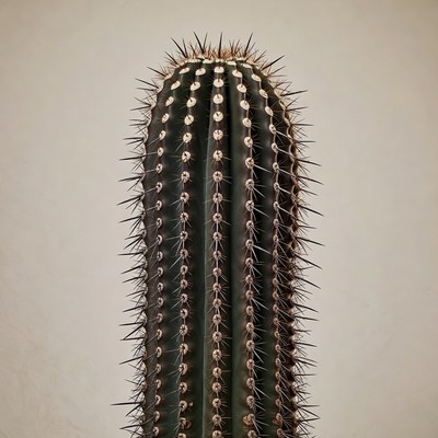 Cactus with long sharp spines