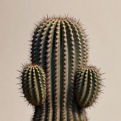 Cactus with spines and arms