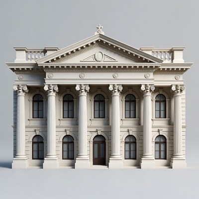 Building with columns and arches