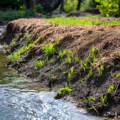 Water meets soil in green growth