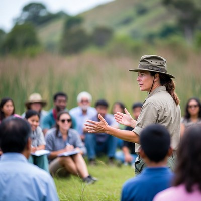Learning in the field with nature