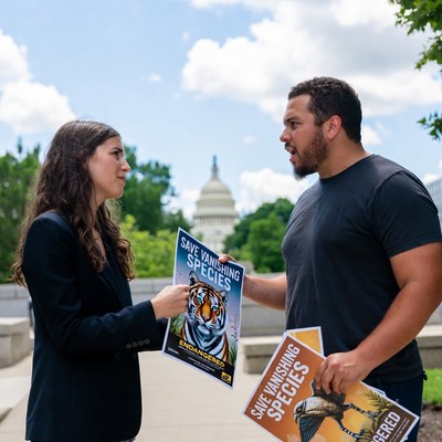 Activists promote awareness for endangered species