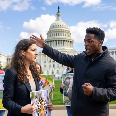 Activists rally for wildlife protection in dc