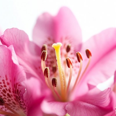 Flower close-up showing details of petals