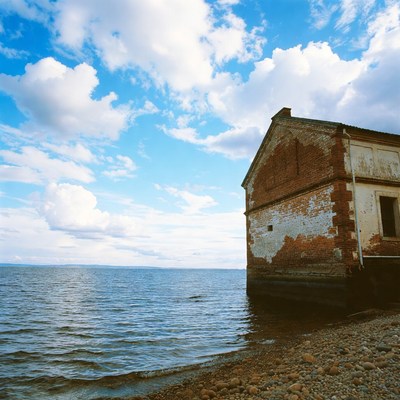 Old building by the water