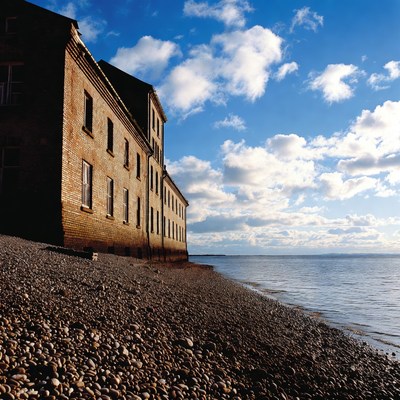 Old building by the river