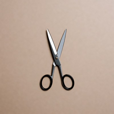 Scissors on a neutral surface