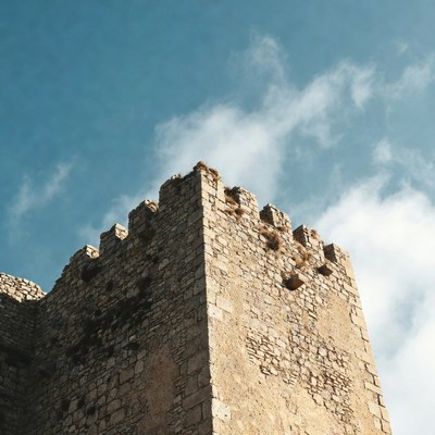 Tower of stone reaches the sky