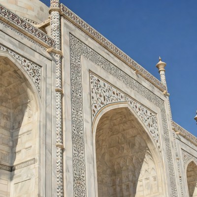 Detail of mughal architecture in india