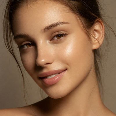 Young woman smiling at the camera