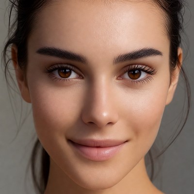 Close-up of a smiling woman