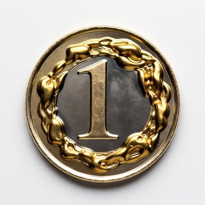 Unique coin with one design