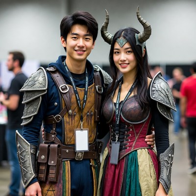 Cosplay at convention event