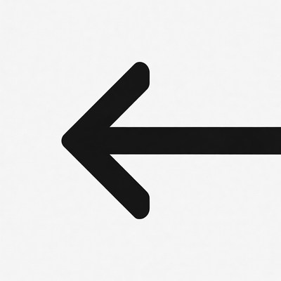 Directional arrow pointing left
