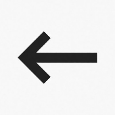 Arrow pointing to the left