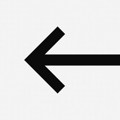 Arrow pointing to the left