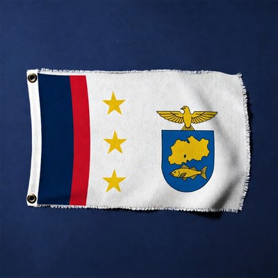 Flag design with symbols and colors