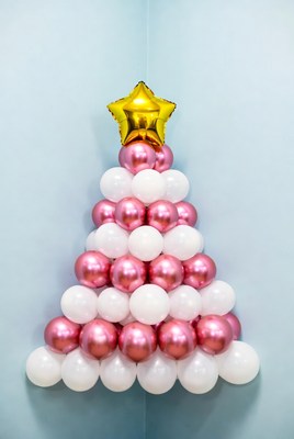 Balloon tree decoration for celebration