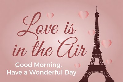 Love is in the air today