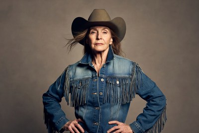 Woman in denim and cowboy hat