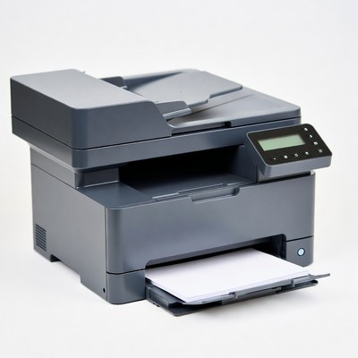 Printer in a quiet office space